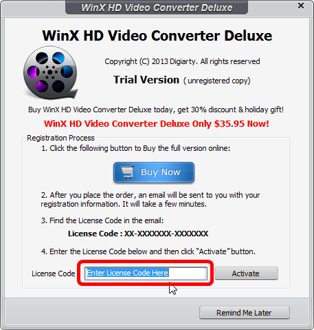 winx hd video converter deluxe for mac ライセンスコード